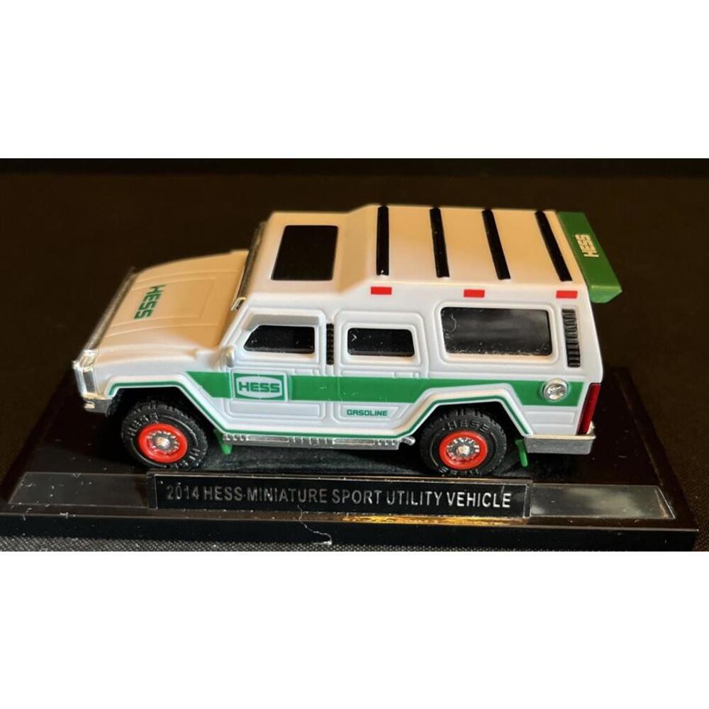 2014 HESS Truck Miniature Mini SUV Sport Utility Vehicle New Without Box